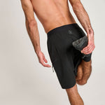 Pantalones cortos de entrenamiento Leone Black Lion ABX312 Negro-Combat Arena