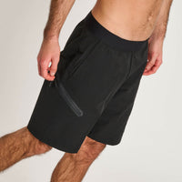 Pantalones cortos de entrenamiento Leone Black Lion ABX312 Negro-Combat Arena