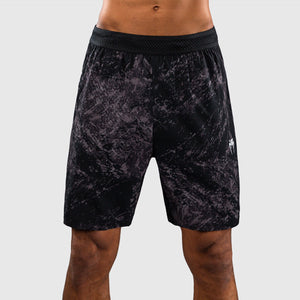 Pantalones cortos de entrenamiento Venum Rage & Workout Negro-gris-Combat Arena