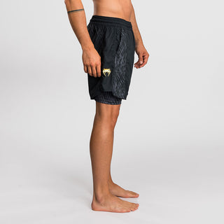 Pantalones cortos de entrenamiento Venum x Chimaev Wild Borz Negro-Combat Arena