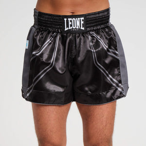 Pantalones cortos kick WAKO Leone AB996 Negro-Combat Arena