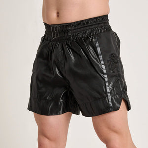 Pantalones cortos kick-thai Leone Black Lion AB999-Combat Arena