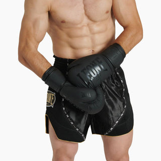 Pantaloncini kick-thai Leone Classic AB881 Nero-Combat Arena