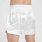 Pantaloncini kick-thai Leone IUTER AB02IU Bianco-Combat Arena