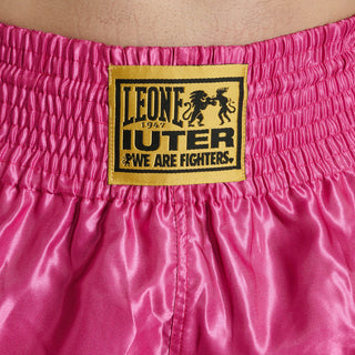 Pantaloncini kick-thai Leone IUTER AB02IU Fucsia-Combat Arena