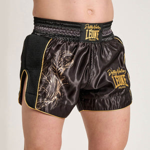 Pantalones cortos kick-thai Leone x Dolly Noire AB02DN-Combat Arena