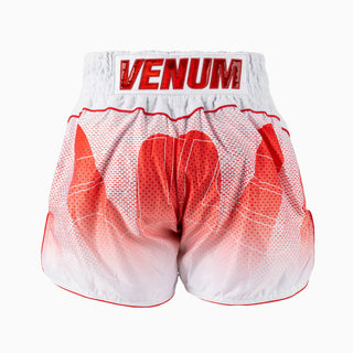 Pantaloncini kick-thai RWS x Venum 2.0 Bianco-rosso-Combat Arena