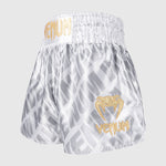 Pantalones cortos kick-thai Venum Contender XT Blanco-plata 