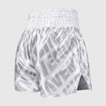 Pantalones cortos kick-thai Venum Contender XT Blanco-plata 