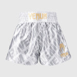 Pantalones cortos kick-thai Venum Contender XT Blanco-plata 