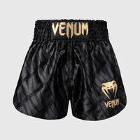 Pantalones cortos kick-thai Venum Contender XT Negro-oro-Combat Arena