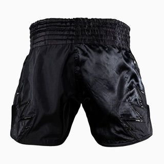 Pantalones cortos kick-tailandés Venum Inferno 2.0 Negro-gris-Combat Arena