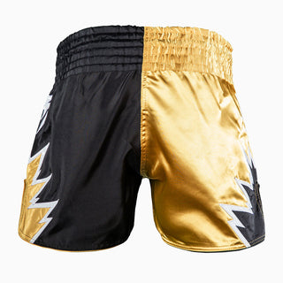 Pantalones cortos kick-tailandés Venum Inferno 2.0 negro-oro-Combat Arena
