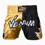 Pantalones cortos kick-tailandés Venum Inferno 2.0 negro-oro-Combat Arena