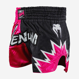 Pantalones cortos kick-tailandés Venum Inferno 2.0 Rosa-negro-Combat Arena