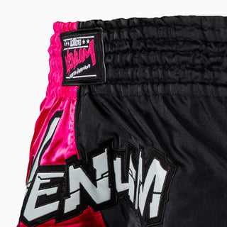 Pantalones cortos kick-tailandés Venum Inferno 2.0 Rosa-negro-Combat Arena