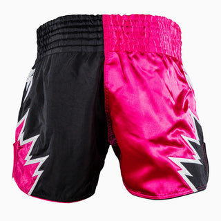 Pantalones cortos kick-tailandés Venum Inferno 2.0 Rosa-negro-Combat Arena