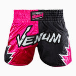 Pantalones cortos kick-tailandés Venum Inferno 2.0 Rosa-negro-Combat Arena