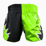 Pantalones cortos kick-tailandés Venum Inferno 2.0 Verde-negro-Combat Arena