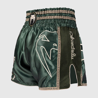 Pantalones cortos kick-tailandés Venum x Rajadamnern Verde 