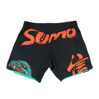 Pantalones cortos Half Sumo Kaiju vs Mecha 