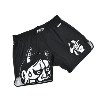 Pantalones cortos No-Gi Half Sumo Sugoi Ranked Negro 
