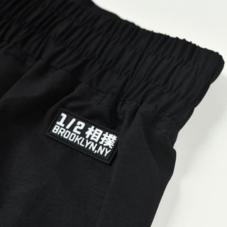 Pantalones cortos No-Gi Half Sumo Sugoi Ranked Negro 