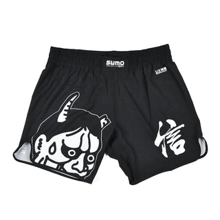 Pantalones cortos No-Gi Half Sumo Sugoi Ranked Negro 