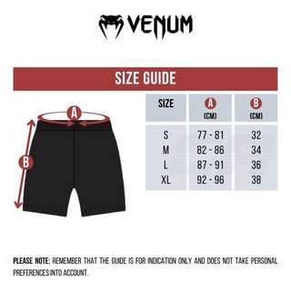 Pantalones cortos kick-thai Venum Amazonia Reborn negro-rojo 