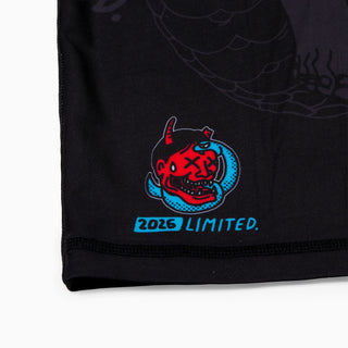 Pantalones cortos a compresión Half Sumo Black Mamba Neon 