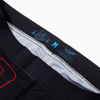 Pantalones cortos a compresión Half Sumo Black Mamba Neon 