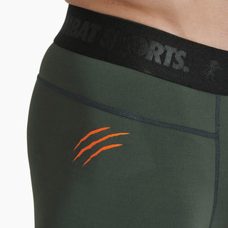 Pantalones cortos a compresión Leone Primal Instinct AB929 Verde 