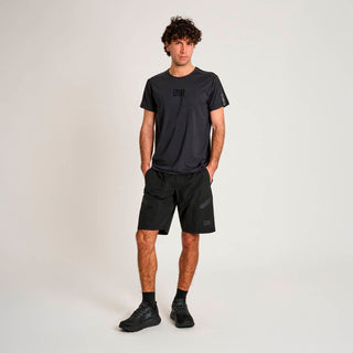 Pantalones cortos de entrenamiento Leone Black Lion ABX312 Negro 