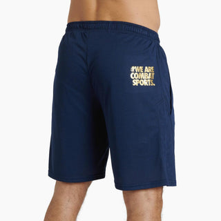 Pantalones cortos de entrenamiento Leone DNA ABX726 Azul 