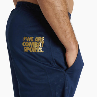 Pantalones cortos de entrenamiento Leone DNA ABX726 Azul 