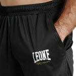 Pantalones cortos de entrenamiento Leone Logo ABX121 Negro 