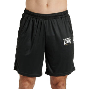 Pantalones cortos de entrenamiento Leone Logo ABX121 Negro 