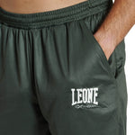Pantalones cortos de entrenamiento Leone Logo ABX121 Verde 