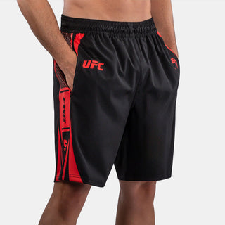 Pantalones cortos de entrenamiento Venum UFC Fight Week Unity Negro-rojo 