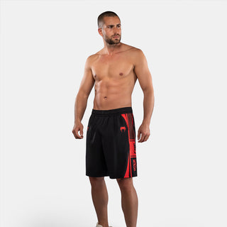 Pantalones cortos de entrenamiento Venum UFC Fight Week Unity Negro-rojo 