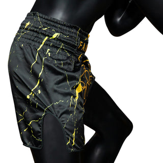 Pantalones kick-thai Fairtex BS1947 Black Marble