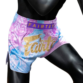 Pantalones cortos kick-thai Fairtex Flor Edición Limitada 