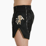Pantalones cortos kick-tailandés Leone Classic AB881 Negro 