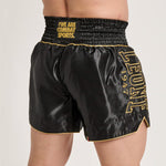 Pantalones cortos kick-tailandés Leone DNA Premium AB969 Negro 