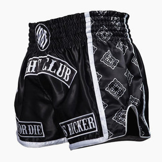 Pantalones cortos kick-tailandés Pride or Die Fight Club 
