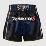 Pantalones cortos kick-tailandés Venum Tekken 8 King Negro-amarillo 
