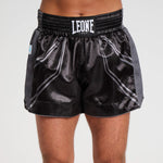Pantalones cortos kick WAKO Leone AB996 Negro 