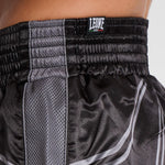 Pantalones cortos kick WAKO Leone AB996 Negro 