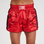 Pantalones cortos kick WAKO Leone AB996 Rojo 