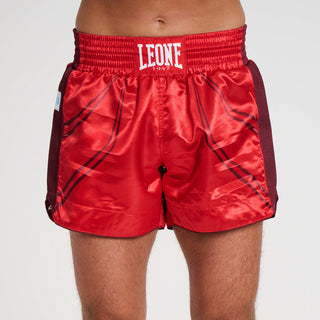 Pantalones cortos kick WAKO Leone AB996 Rojo 